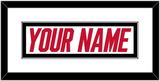 Carolina Nameplate - Road White - Single Mat 1