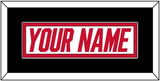 Carolina Nameplate - Road White - Single Mat 3
