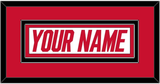 Carolina Nameplate - Road White - Double Mat 2