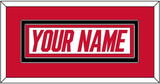 Carolina Nameplate - Road White - Double Mat 2