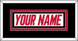 Carolina Nameplate - Road White - Double Mat 3