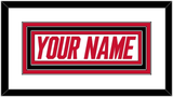 Carolina Nameplate - Road White - Triple Mat 2