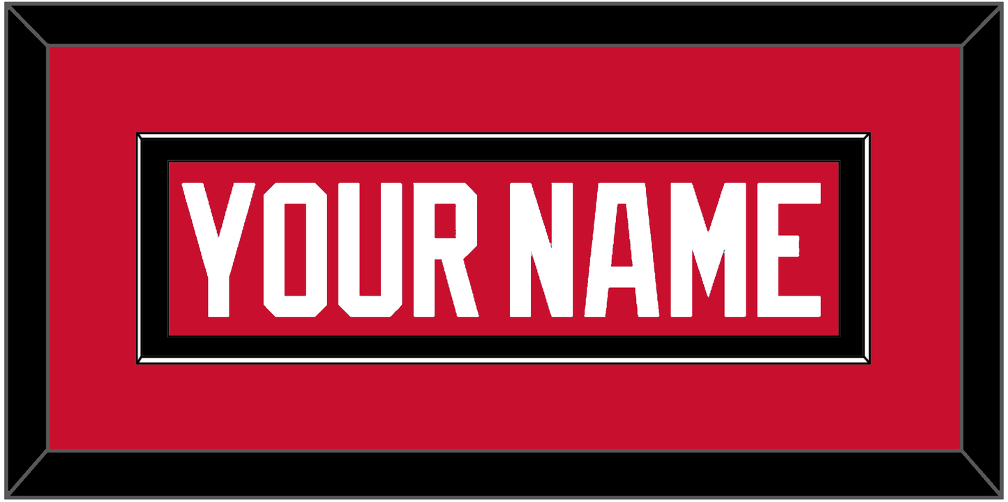 Chicago Nameplate - Road Red (1977-1996) - Essential Tier 2