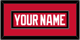Chicago Nameplate - Road Red (1996-1999) - Single Mat 2