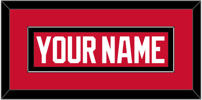 Chicago Nameplate - Home Red - Essential Tier 2