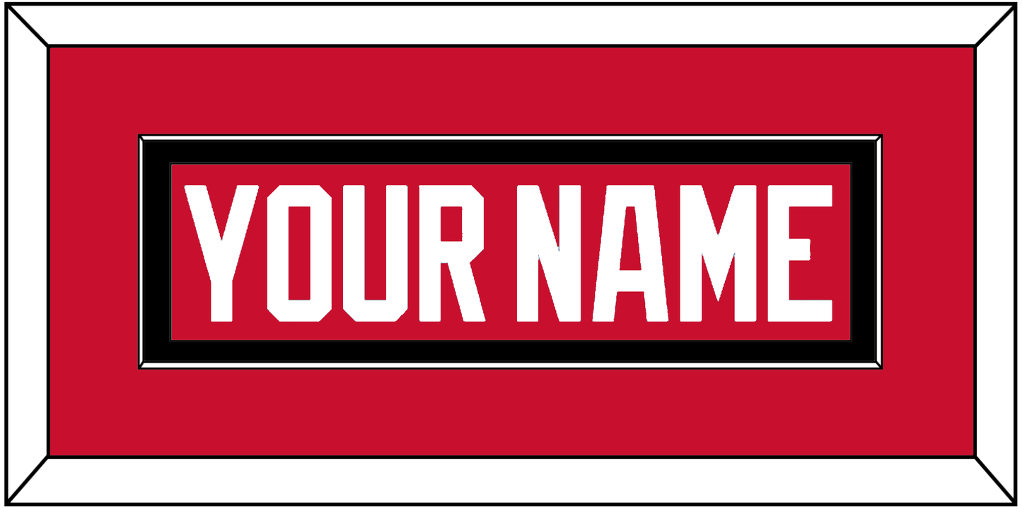 Chicago Nameplate - Home Red - Essential Tier 2