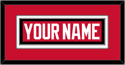 Chicago Nameplate - Home Red (2007-2017) - Signature Tier 2
