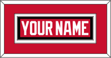 Chicago Nameplate - Road/Home Red (1999-2007) - Double Mat 2