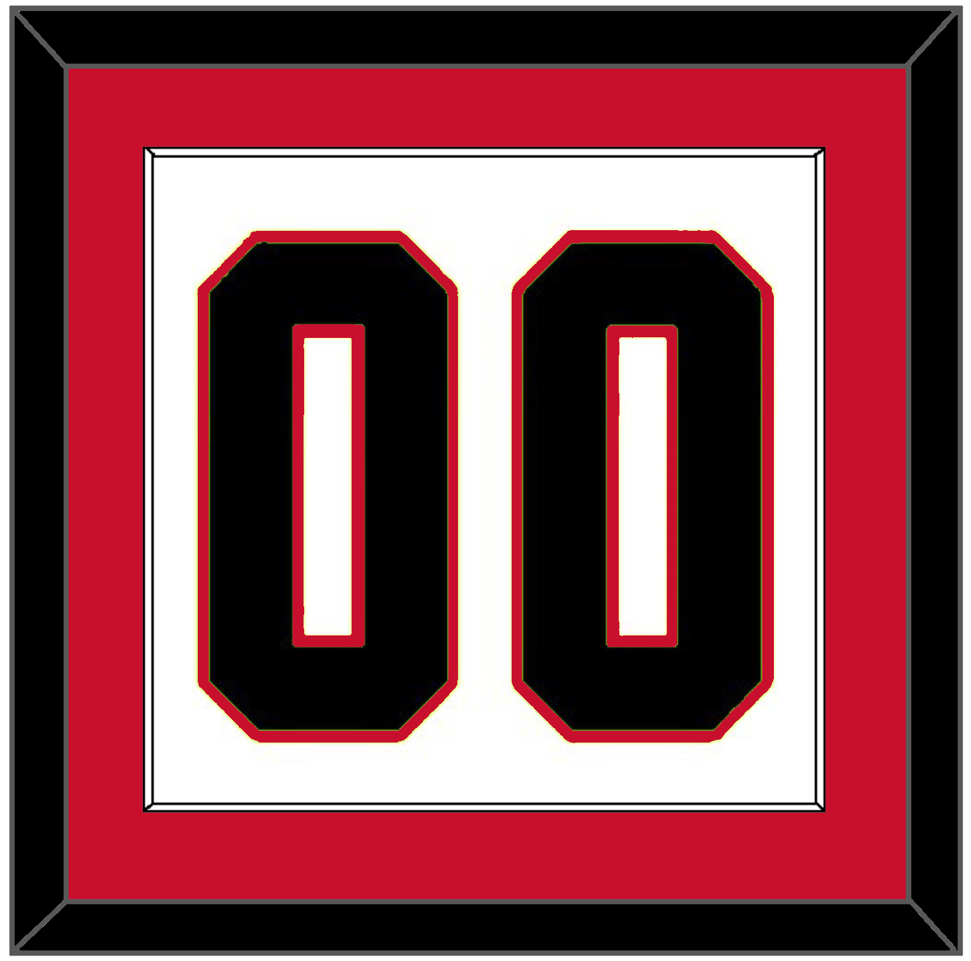 Chicago Number (Back) - Road White (2007-2017) - Essential Tier 1