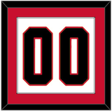 Chicago Number (Back) - Home/Road White (1999-2007) - Single Mat 1