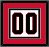 Chicago Number (Back) - Home White (1973-1977) - Double Mat 2