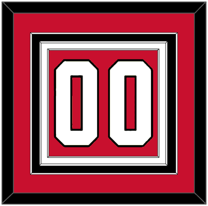 Chicago Number (Back) - Road Red (1977-1996) - Premier Tier 2