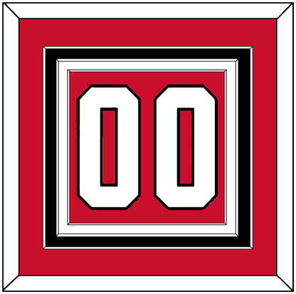 Chicago Number (Back) - Road Red (1977-1996) - Premier Tier 2
