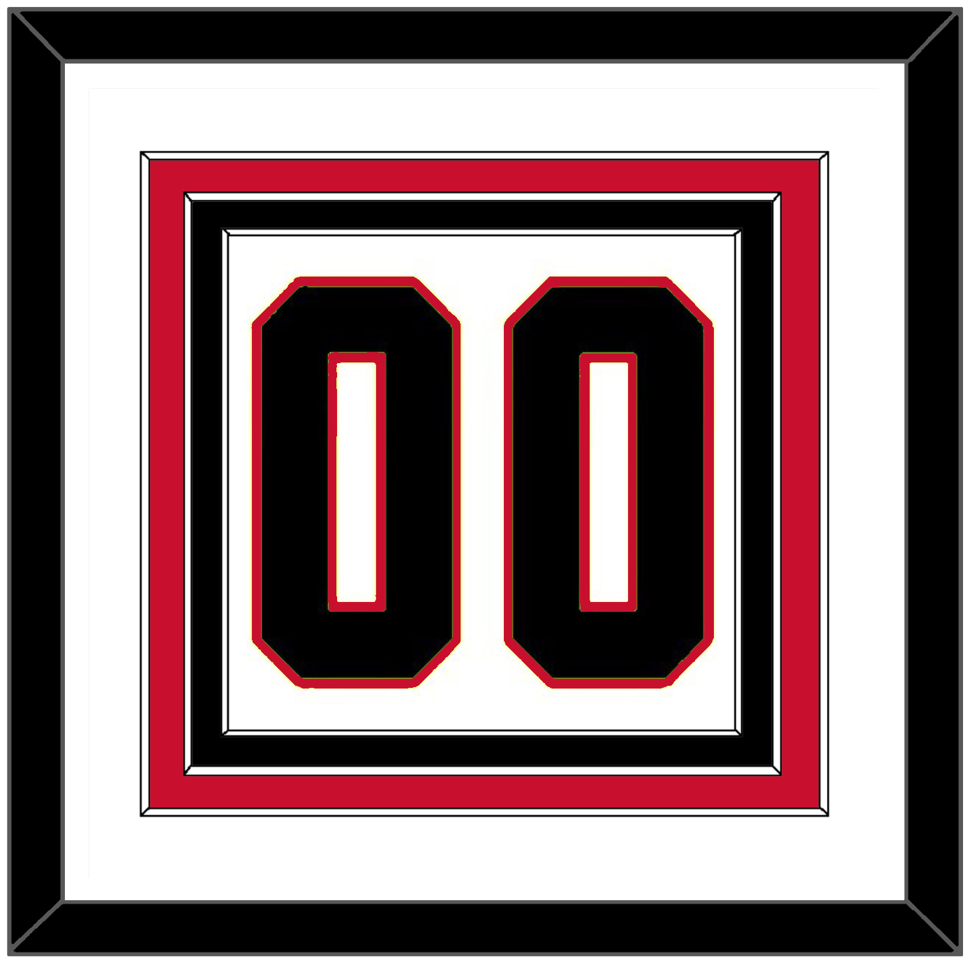 Chicago Number (Back) - Road White - Premier Tier 1