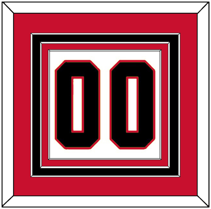 Chicago Number (Back) - Home White (1973-1977) - Premier Tier 2