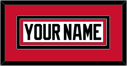 Chicago Nameplate - Road White - Signature Tier 3