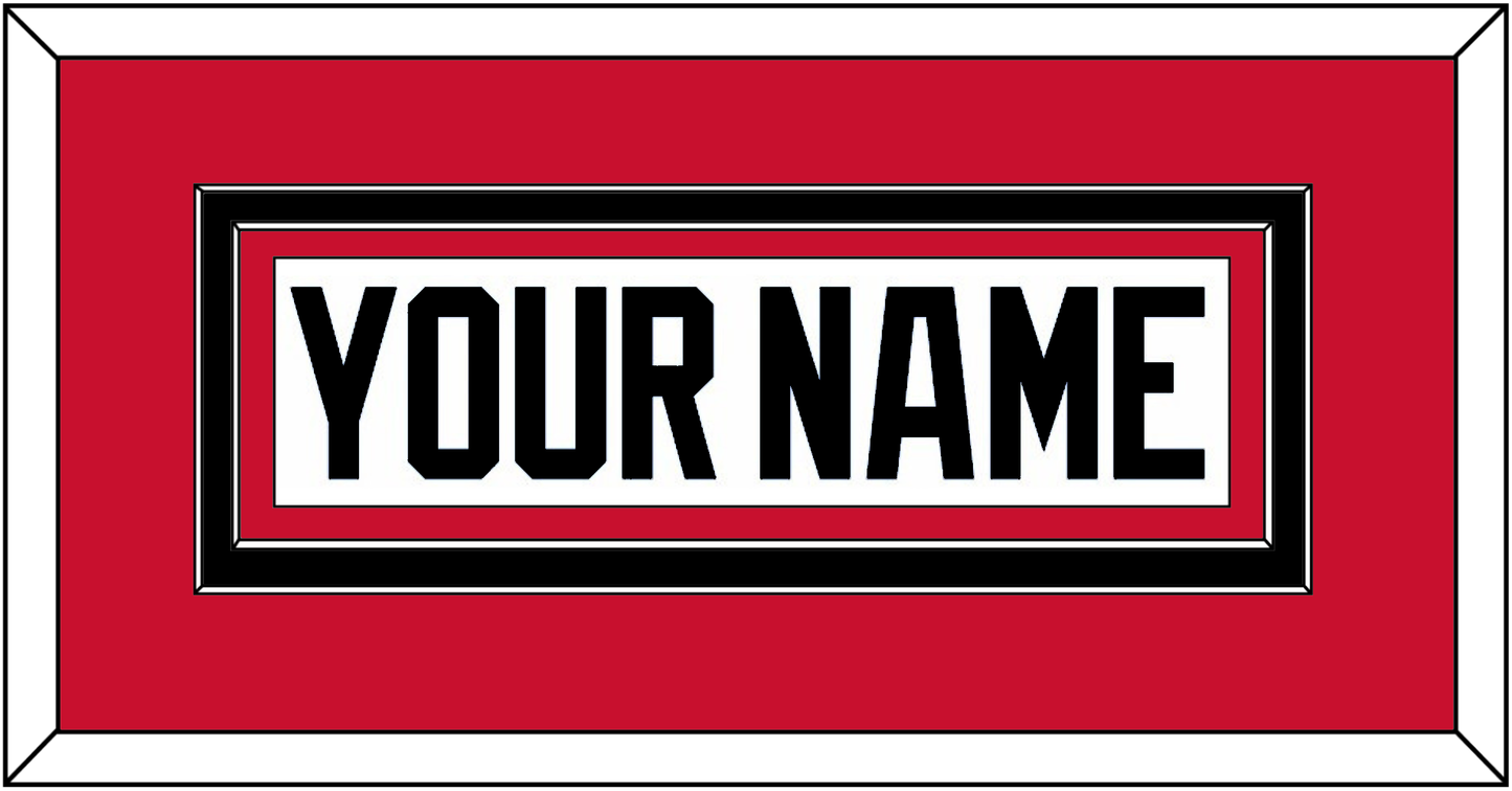 Chicago Nameplate - Road White - Signature Tier 3
