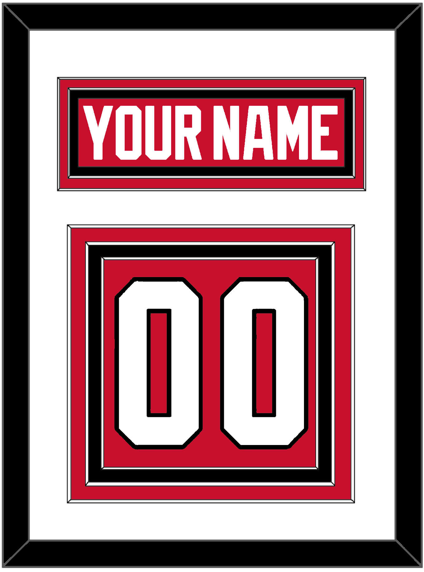 Chicago Nameplate & Full-Size Number - Split