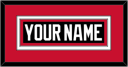 Chicago Nameplate - Alternate Black (2008-2009) - Signature Tier 2