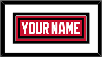 Chicago Nameplate - Home Red - Premier Tier 1