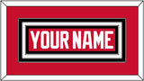 Chicago Nameplate - Road Red (1996-1999) - Triple Mat 2