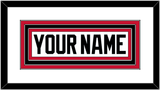 Chicago Nameplate - Home/Road White (1999-2007) - Triple Mat 1