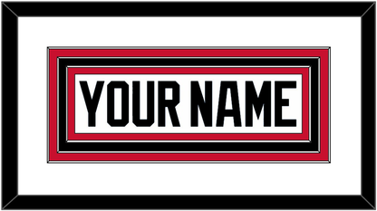 Chicago Nameplate - Road White - Premier Tier 1