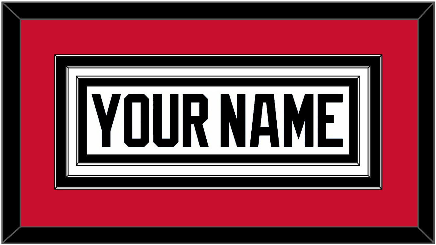 Chicago Nameplate - Home White (1996-1999) - Premier Tier 2