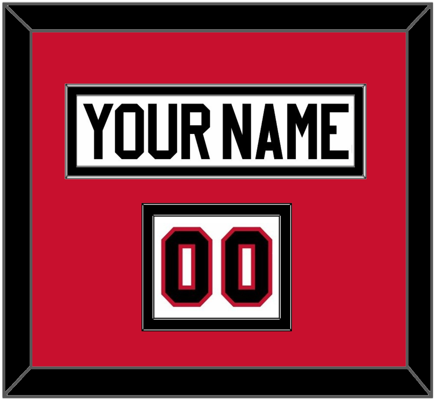Chicago Nameplate & Shoulder Number