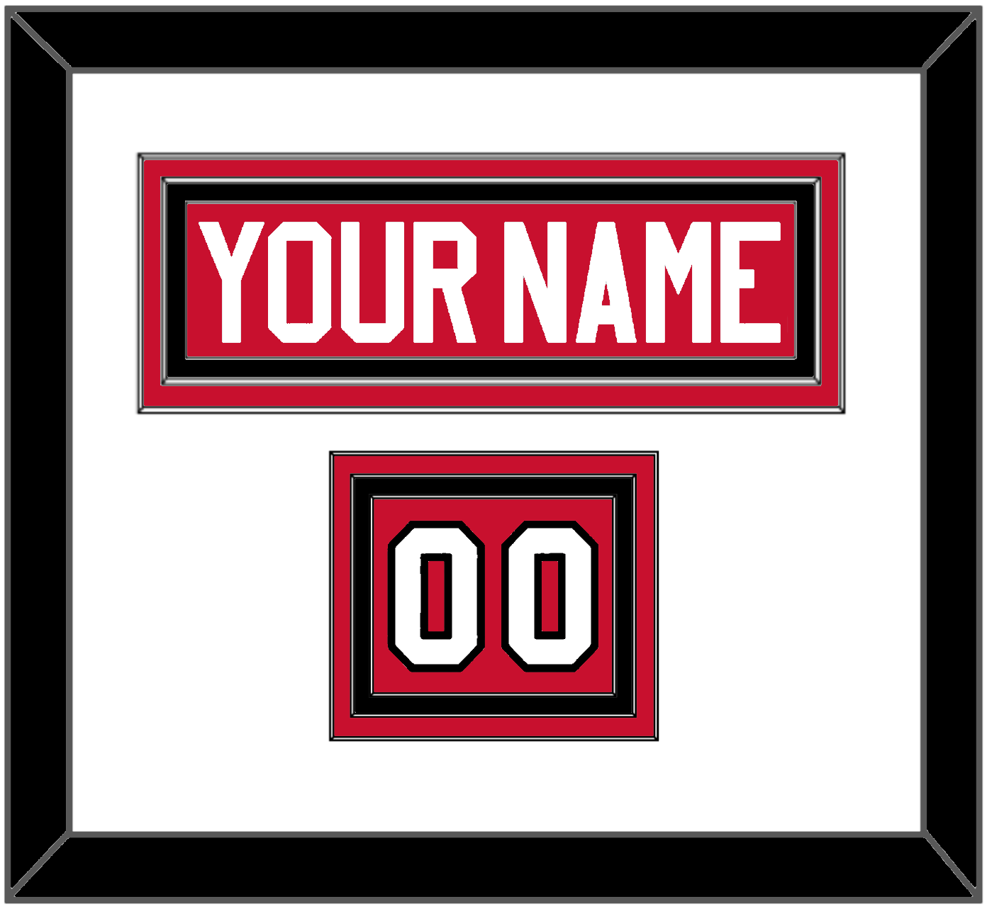 Chicago Nameplate & Shoulder Number
