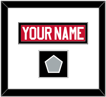 Chicago Nameplate & Stanley Cup Finals Patch - Home Red (2007-2017) - Essential Tier 1