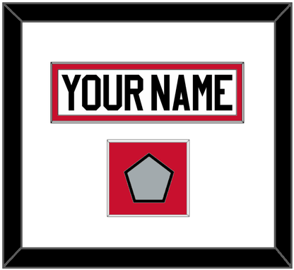 Chicago Nameplate & Stanley Cup Finals Patch - Road White (2007-2017) - Essential Tier 1