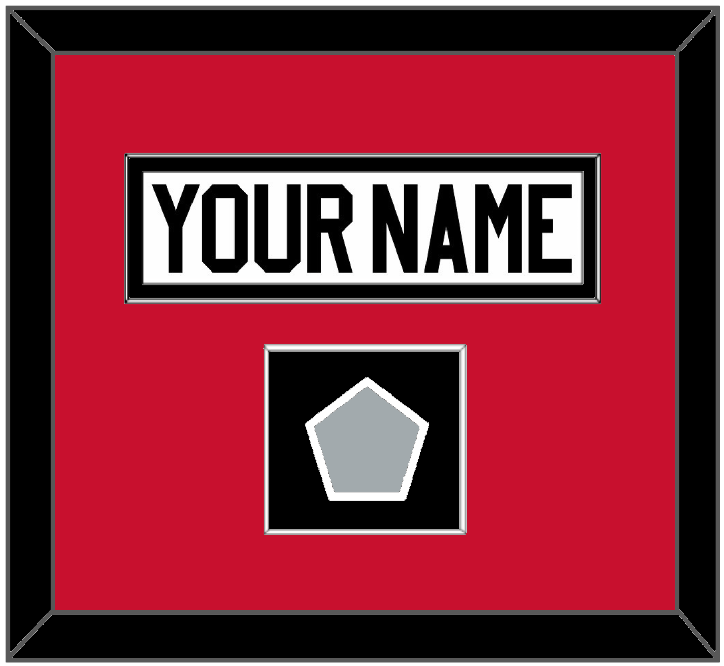 Chicago Nameplate & Stanley Cup Finals Patch - Road White (2007-2017) - Essential Tier 2