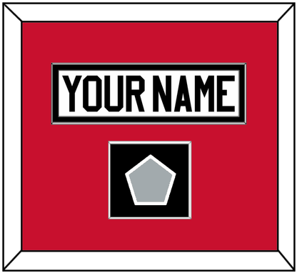 Chicago Nameplate & Stanley Cup Finals Patch - Road White (2007-2017) - Essential Tier 2