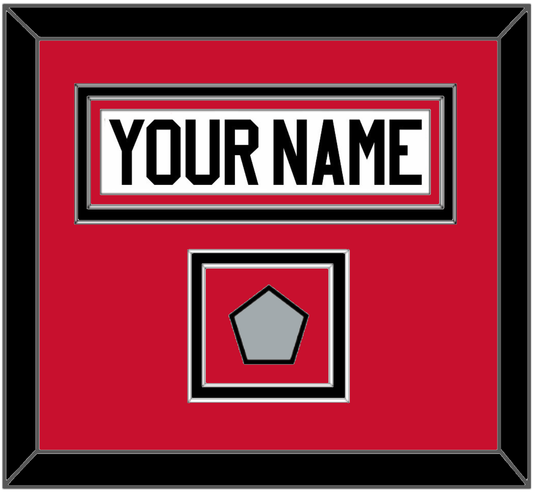 Chicago Nameplate & Stanley Cup Champions Patch - Road White (2007-2017) - Signature Tier 2