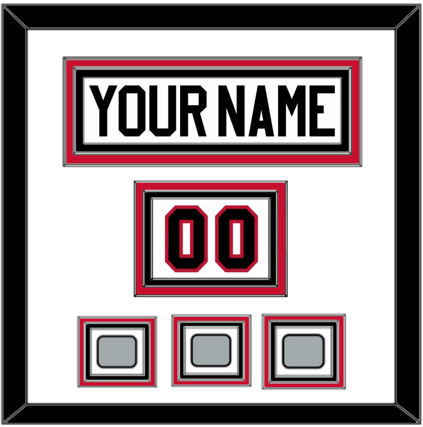 Chicago Legacy Nameplate & Shoulder Number