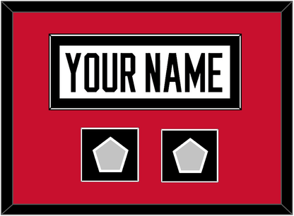 Chicago Nameplate & 2 Stanley Cup Finals Patches - Road White (2007-2017) - Essential Tier 3