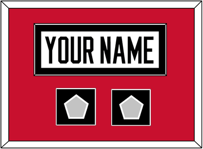 Chicago Nameplate & 2 Stanley Cup Finals Patches - Road White (2007-2017) - Essential Tier 3