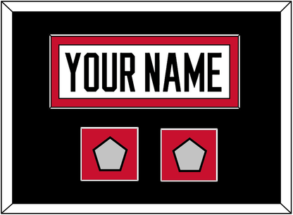 Chicago Nameplate & 2 Stanley Cup Finals Patches - Road White (2007-2017) - Essential Tier 5