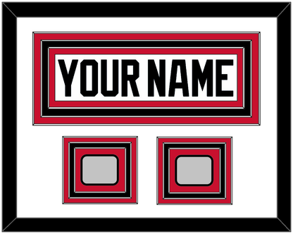 Chicago Nameplate & 2 Stanley Cup Finals Patches - Road White (2007-2017) - Premier Tier 1