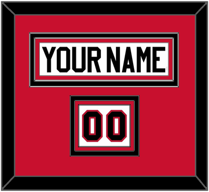 Chicago Nameplate & Number (Shoulder) - Road White (2007-2017) - Premier Tier 2
