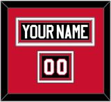 Chicago Nameplate & Number (Shoulder) - Alternate Black (2008-2009) - Triple Mat 2