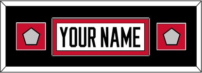 Chicago Nameplate & 2 Stanley Cup Finals Patches - Road White (2007-2017) - Essential Tier 6