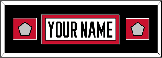 Chicago Nameplate & 2 Stanley Cup Finals Patches - Road White (2007-2017) - Essential Tier 6