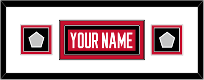Chicago Nameplate & 2 Stanley Cup Champions Patches - Home Red (2007-2017) - Signature Tier 2
