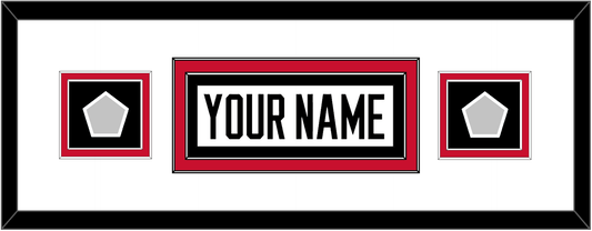 Chicago Nameplate & 2 Stanley Cup Finals Patches - Road White (2007-2017) - Signature Tier 4
