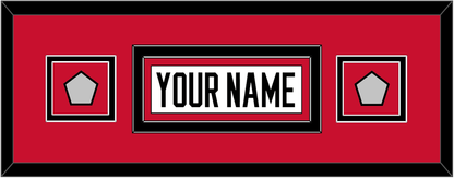Chicago Nameplate & 2 Stanley Cup Finals Patches - Road White (2007-2017) - Signature Tier 6