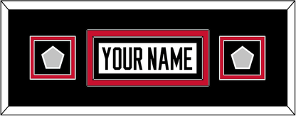 Chicago Nameplate & 2 Stanley Cup Finals Patches - Road White (2007-2017) - Signature Tier 8