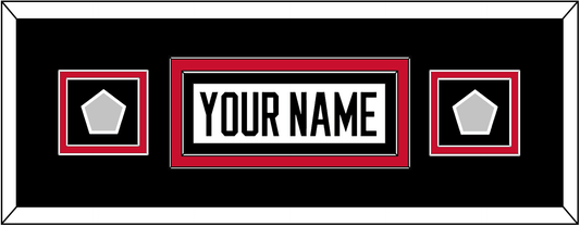 Chicago Nameplate & 2 Stanley Cup Finals Patches - Road White (2007-2017) - Signature Tier 8