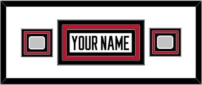 Chicago Nameplate & 2 Stanley Cup Finals Patches - Road White (2007-2017) - Premier Tier 4